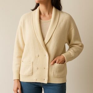 Vintage Raphaela Marco Women’s Double Breasted Cardigan Size Small
